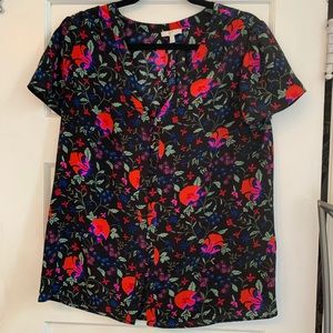 Women's Joie Terraline Printed Silk blouse